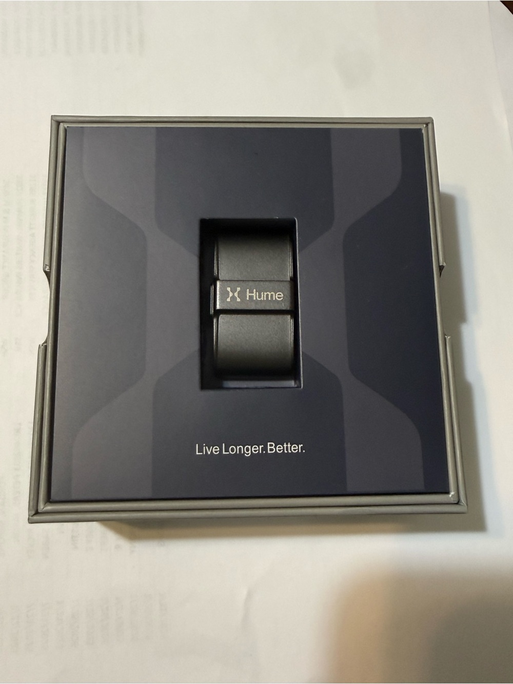 Hume Health Wearable Tracker - Black